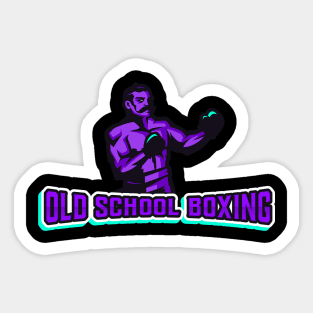 Old School Boxing Sticker